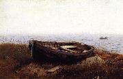 Frederic Edwin Church The Old Boat Sweden oil painting artist